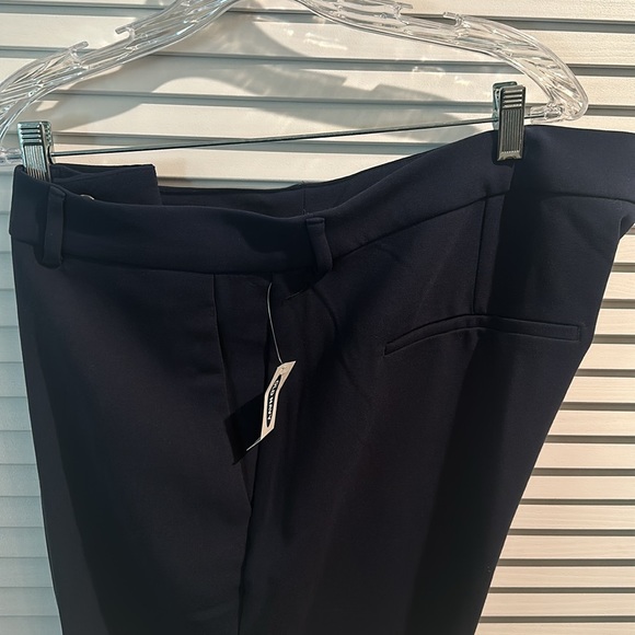 NWT Old Navy Navy Blue Harper Trousers with Four pockets and belt loops. Size 20 - Picture 4 of 8